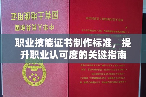 工布江达职业技能证书制作标准，提升职业认可度的关键指南